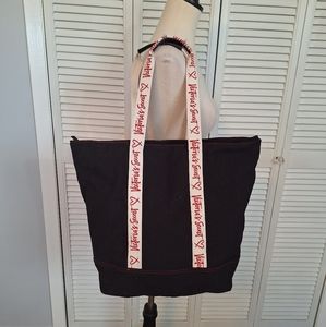 Victoria's secret XL canvas tote bag